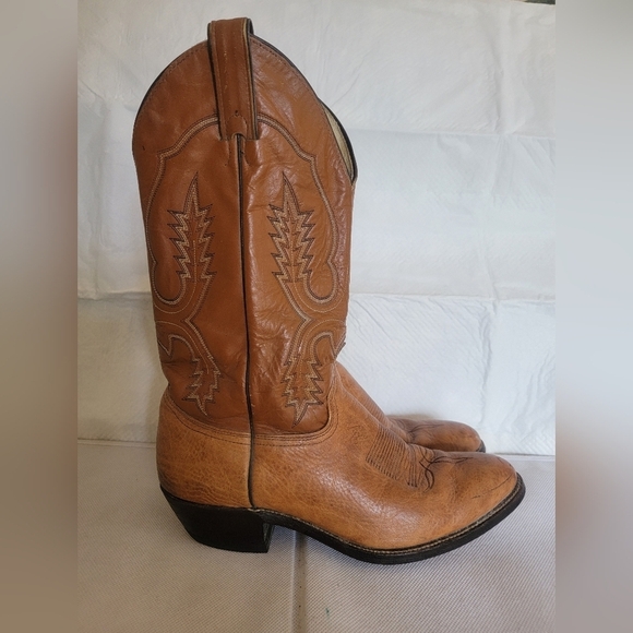 *MEN\'S ABILENE LEATHER COWBOY BOOTS‎ (sz 7) main image 6
